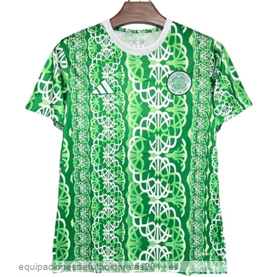 Nuevo Tailandia Previo al partido Camiseta Celtic 24/25 Verde Baratas